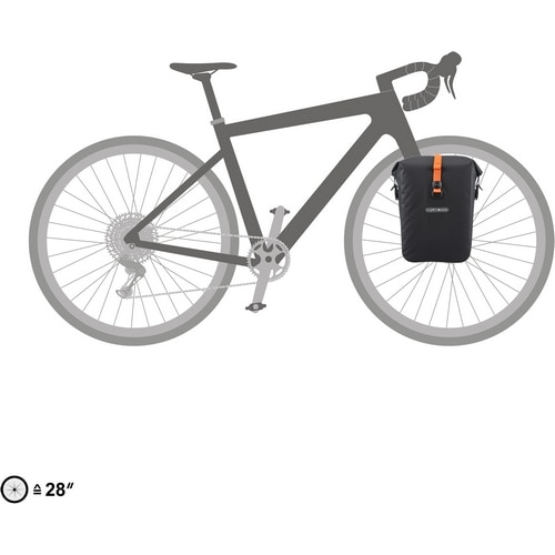 ORTLIEB ( �I���g���[�u ) �p�j�A�E�T�C�h�o�b�O �O���x���p�b�N QL2.2(�y�A) �u���b�N�}�b�g 29L(�y�A)