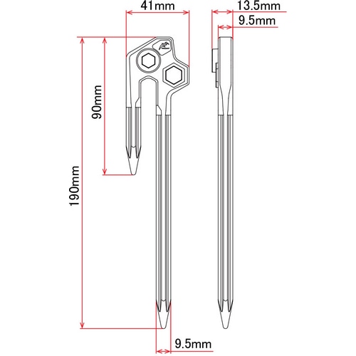 MIGRATRAIL ( �~�O���g���C�� ) �H�� �w�L�T�X�e�[�N �u���b�N 4PCS