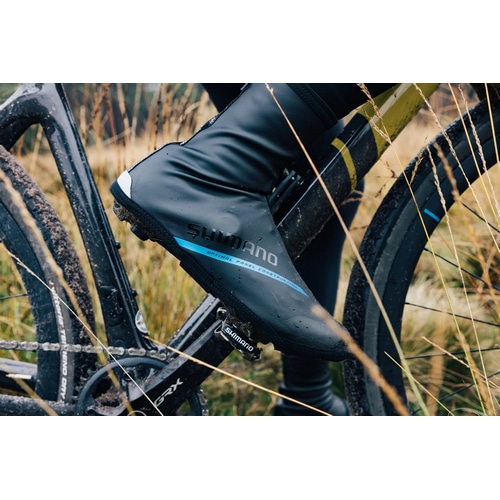 SHIMANO ( シマノ ) ウェア シューズカバー DUAL FIT サーマルシューズカバー ブラック M ( 25.2-26.5cm )