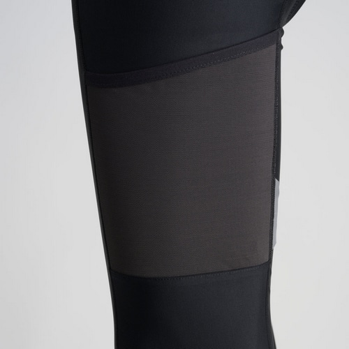 KAPELMUUR ( カペルミュール ) ビブタイツ ビブタイツ クロスオーバー ゴールドパッド ブラック M