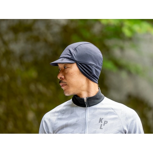 KAPELMUUR ( カペルミュール ) キャップ ウインターキャップ サーモドリーム 耳当て付き ブラック ワンサイズ