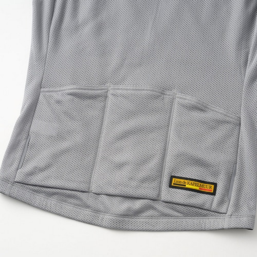 KAPELMUUR ( カペルミュール ) ベスト・ジレ Octa 裏起毛メッシュベスト グレー M