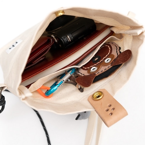 rin project ( リンプロジェクト ) サコッシュ VELO BAG COUNTRY ( ヴェロ バッグ カントリー ) アイボリー