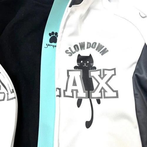 7-ITA ( ZuACeBG[ ) WPbg Relax Cat Jacket ( bNX Lbg WPbg ) ItzCg XL