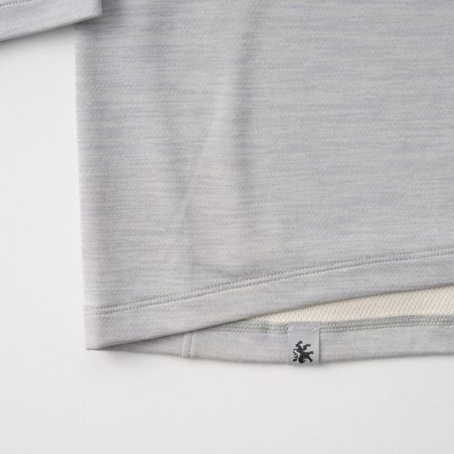 KAPELMUUR ( カペルミュール ) Tシャツ・カジュアルウェア ドライ長袖Tシャツ クランクセット グレー M