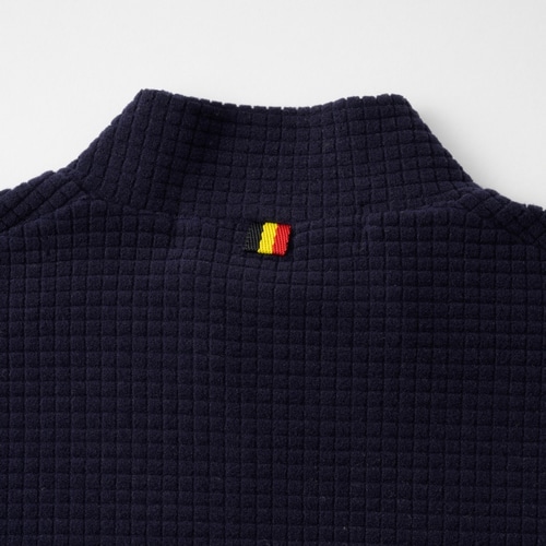 KAPELMUUR ( カペルミュール ) 長袖ジャージ ウォームジャージ パワーグリッド ネイビー XS