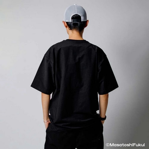 CHROME ( クローム ) Tシャツ・カジュアルウェア LSC TEE WIDE FIT OG LOGO ( ライムストーン ケーブ ティー ワイド フィット オリジナル ロゴ ) ブラック M