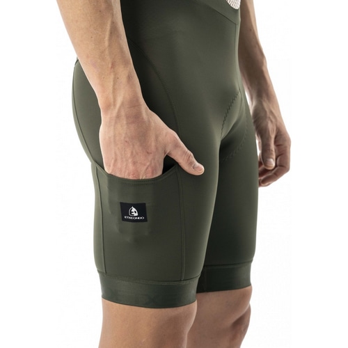 ETXE-ONDO ( エチェオンド ) ビブショーツ EXO BIDAI BIB-SHORT ( エクソ ビダイ ビブショーツ ) カーキグリーン S