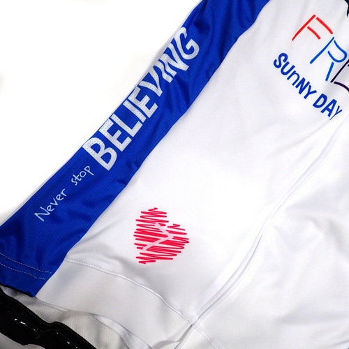 7-ITA ( セブンアイティエー ) 半袖ジャージ FREE SUNNY DAY LADY JERSEY ( フリー サニー デイ レディー ジャージ ) ホワイト M レディース