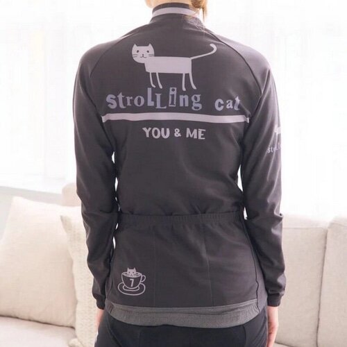 7-ITA ( ZuACeBG[ ) W[W STROLLING CAT LADY L/S JERSEY ( Xg[O Lbg fB[ OX[uW[W ) uE M fB[X fB[X