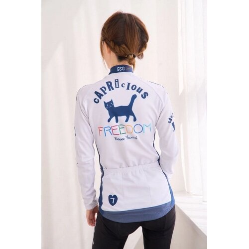 7-ITA ( ZuACeBG[ ) W[W FREEDOM CAT LADY L/S JERSEY ( t[_ Lbg fB[ OX[uW[W ) ItzCg S fB[X fB[X