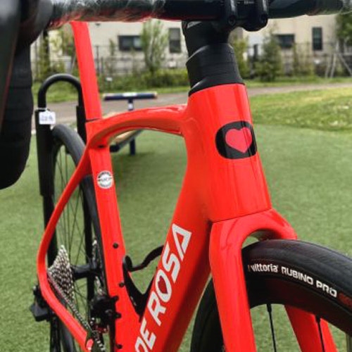 DE ROSA ( �f���[�U ) ���[�h�t���[�� IDOL DISK ( �A�C�h�� �f�B�X�N ) �t���[���Z�b�g ���b�h 48SL ( �g���ڈ�170cm�O�� )