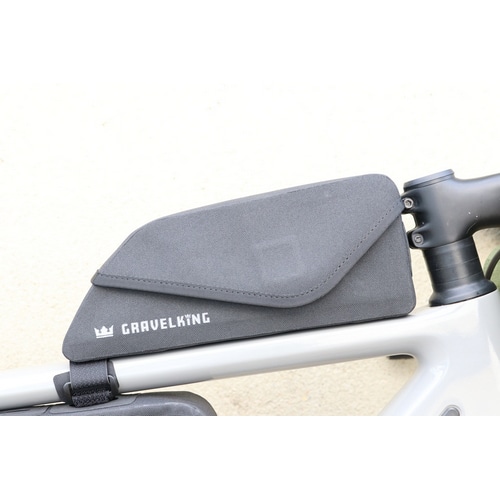 PANARACER ( パナレーサー ) フレームバッグ GRAVELKING TOP TUBE BAG ( グラベルキング トップチューブバッグ ) ブラック 0.8L