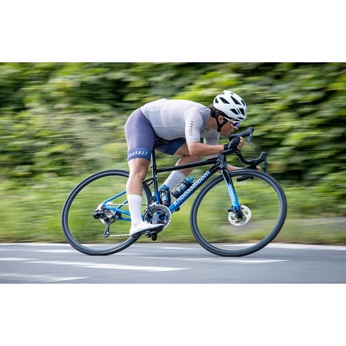 KHODAABLOOM ( �R�[�_�[�u���[�� ) ���[�h�o�C�N STRAUSS RACE 3 105 DI2 ( �X�g���E�X ���[�X 3 105 DI2 ) �u���b�N/�u���[ 420 ( �g���ڈ�160cm�O�� )