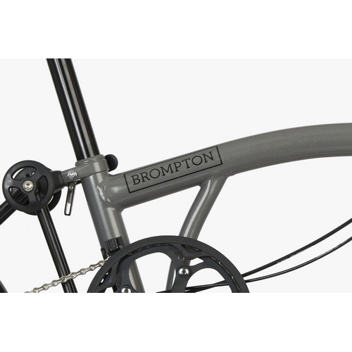 BROMPTON ( ブロンプトン ) 折りたたみ自転車 P Line Mid ( P ライン ミッド ) M4L ストーム グレー メタリック YSオリジナル輪行バッグプレゼント
