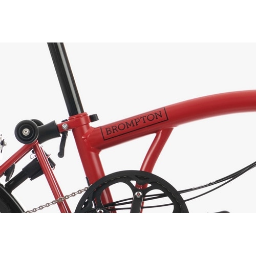 BROMPTON ( �u�����v�g�� ) �܂肽���ݎ��]�� C LINE EXPLORE MID ( C���C�� �G�N�X�v���A�[ �~�b�h ) �n�E�X���b�h ( �K���g��145-185cm�O�� )