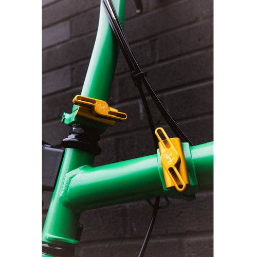 BROMPTON ( ブロンプトン ) フレーム小物・リアディレイラーハンガー COLOURLAB COLOUR TOUCHPOINT SET - ACP LINE ゴールド