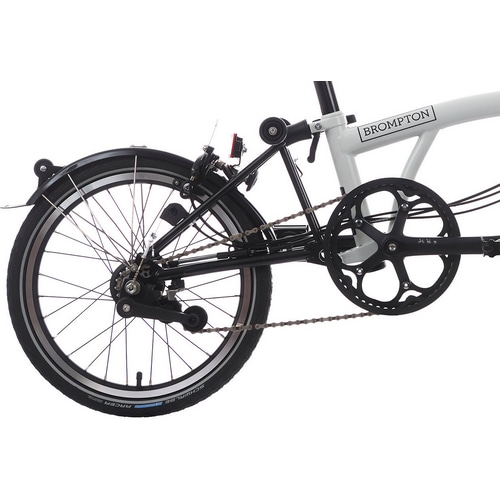 BROMPTON ( �u�����v�g�� ) �܂肽���ݎ��]�� C LINE URBAN LOW S2L ( C ���C�� �A�[�o�� ���[ S2L ) �p�s���X�z���C�g/�u���b�N �����T�C�Y ( �K���g��145-185cm�O�� )