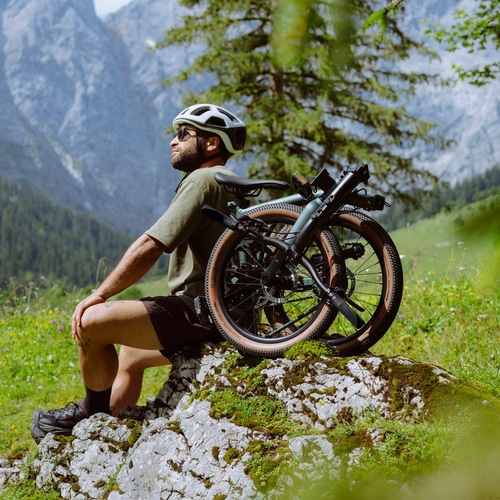 BROMPTON ( ブロンプトン ) 折りたたみ自転車 G Line with Roller Frame ( Gライン ローラーフレーム 付属 ) 8-speed フォレスト グリーン M (身長目安168-183cm)