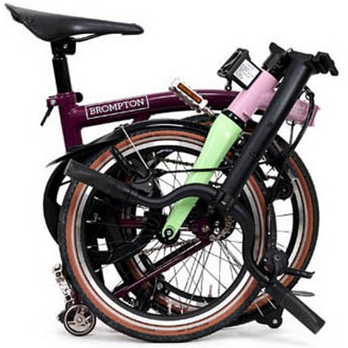 BROMPTON ( �u�����v�g�� ) �܂肽���ݎ��]�� P LINE URBAN EXPLORER MID M4L ( P ���C�� �A�[�o�� �G�N�X�v���[���[ �~�b�h M4L ) �g���C���C�g/�_�X�N/�~���g �����T�C�Y ( �K���g��145-185cm�O�� )