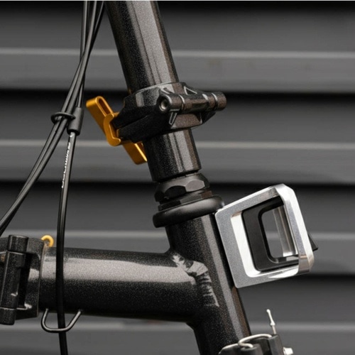 BROMPTON ( ブロンプトン ) フレーム小物・リアディレイラーハンガー FORGED FRONT CARRIER BLOCK ( フォージド フロントキャリアブロック ) シルバー