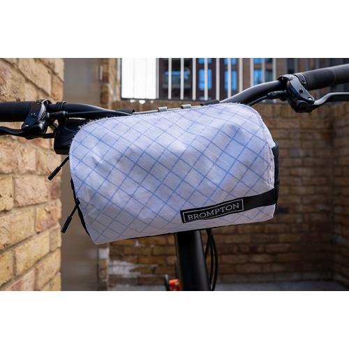 BROMPTON ( �u�����v�g�� ) �t�����g�o�b�O/�n���h���o�b�O BAR BAG ( �o�[�o�b�O ) �z���C�g 4L