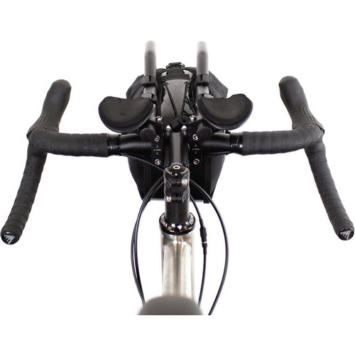 RESTRAP ( ���X�g���b�v ) �t�����g�o�b�O/�n���h���o�b�O RACE AERO BAR BAG ( ���[�X �G�A�� �o�[�o�b�O ) �u���b�N 7L