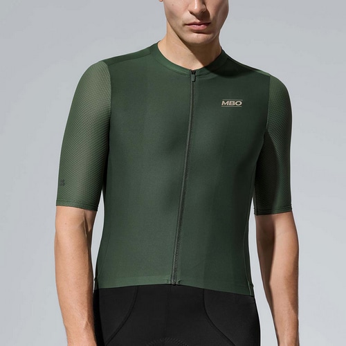 MBO ( エムビーオー ) 半袖ジャージ C100 MEN'S SHORT SLEEVES JERSEY ( メンズ ショート スリーブ ジャージ ) パインニードル S