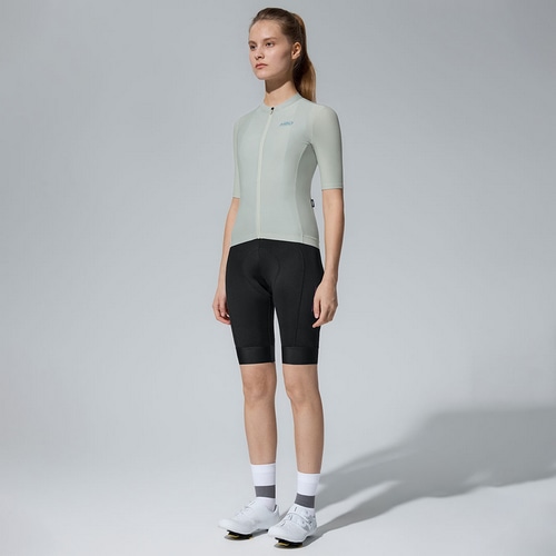 MBO ( �G���r�[�I�[ ) �����W���[�W C110 WOMEN'S SHORT SLEEVES JERSEY ( �E�B�����Y �V���[�g �X���[�u �W���[�W ) �y�[�� �N���E�f�B �O���[ XS ���f�B�[�X