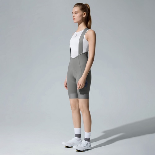 MBO ( �G���r�[�I�[ ) �r�u�V���[�c T110 WOMEN'S BIB SHORTS ( �E�B�����Y �r�u �V���[�c ) �X���[�L�[ �O���[ S ���f�B�[�X