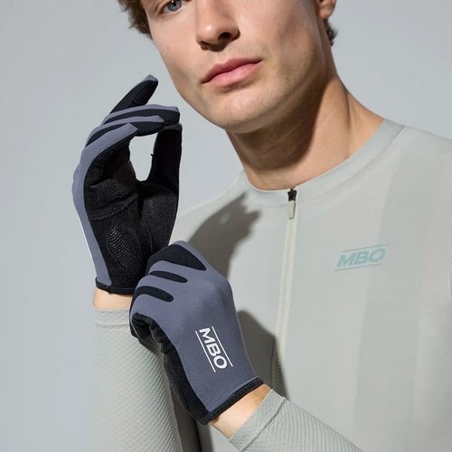 MBO ( �G���r�[�I�[ ) �w�t���E�t���t�B���K�[�O���[�u AG140 FULL FINGERS GLOVES ( �t�� �t�B���K�[ �O���[�u ) �X�`�[�� �u���[ L