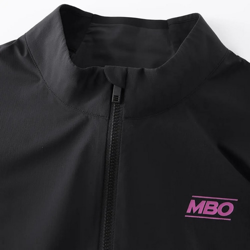 MBO ( �G���r�[�I�[ ) �����W���[�W W145 MEN'S LIGHTWEIGHT WIND JACKET ( �����Y ���C�g�E�F�C�g �E�B���h �W���P�b�g ) �u���b�N S