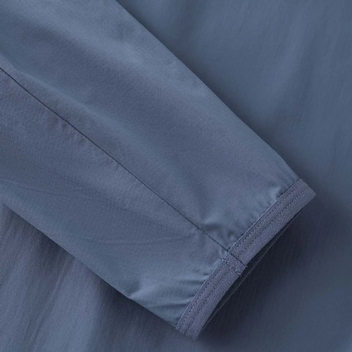 MBO ( �G���r�[�I�[ ) �����W���[�W W145 MEN'S LIGHTWEIGHT WIND JACKET ( �����Y ���C�g�E�F�C�g �E�B���h �W���P�b�g ) �X�`�[�� �u���[ M