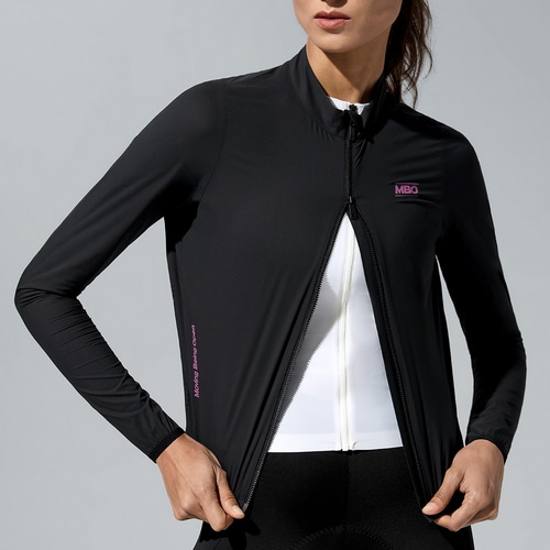 MBO ( �G���r�[�I�[ ) �W���P�b�g W155 WOMEN'S LIGHTWEIGHT WIND JACKET ( �E�B�����Y ���C�g�E�F�C�g �E�B���h �W���P�b�g ) �u���b�N XS ���f�B�[�X ���f�B�[�X