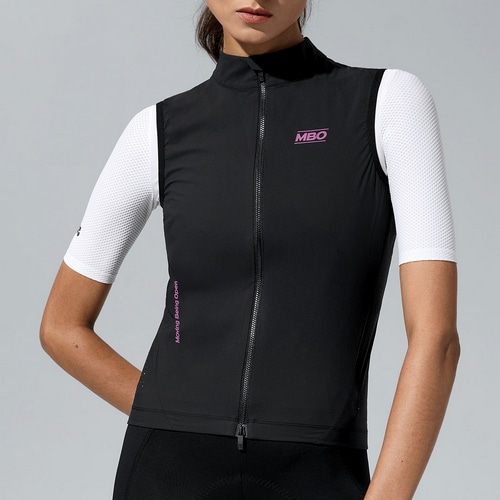 MBO ( �G���r�[�I�[ ) �x�X�g�E�W�� V135 WOMEN'S PREMIUM LIGHTWEIGHT WIND VEST ( �E�B�����Y �v���~�A�� ���C�g�E�F�C�g �E�B���h �x�X�g ) �u���b�N M ���f�B�[�X ���f�B�[�X