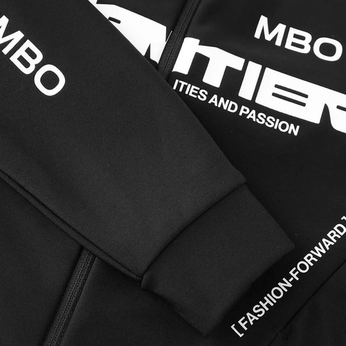 MBO ( エムビーオー ) 長袖ジャージ C362 MEN'S LONG SLEEVE THERMAL JERSEY CARVICO ( メンズ ロングスリーブ サーマル ジャージ カルヴィコ ) ブラックナイト S