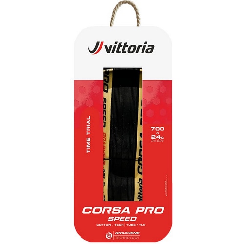 VITTORIA ( �r�b�g���A ) �`���[�u���X�^�C�� CORSA PRO SPEED ( �R���T �v�� �X�s�[�h ) �u���b�N/�p�� 700X29 ( 622 )�i25mm �����Ή��j