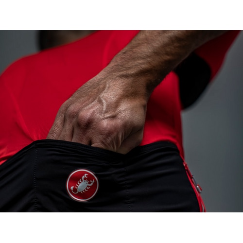 CASTELLI ( カステリ ) 半袖ジャージ SUPERLEGGERA 2 JERSEY ( スーパーレッジェーラ 2 ジャージ ) 023 レッド L