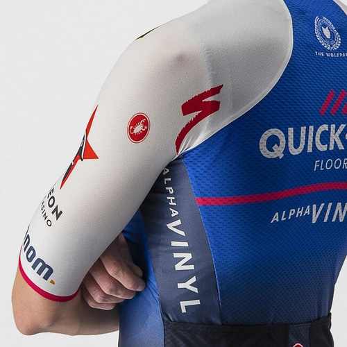 CASTELLI ( �J�X�e�� ) �����W���[�W AERO RACE 6.1 JERSEY ( �G�A�� ���[�X 6.1 �W���[�W ) 424�u���[/�z���C�g S