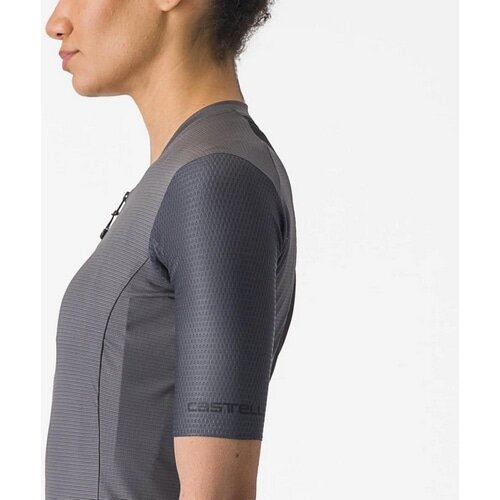 CASTELLI ( カステリ ) 半袖ジャージ UNLIMITED PRO W JERSEY ( アンリミテッド プロ ウィメンズ ジャージ ) ダークグレー XS レディース