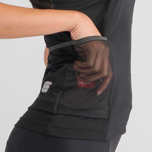 SPORTFUL ( スポルトフル ) 半袖ジャージ SUPERGIARA W TOP ( スーパージアラ ウーマン トップ ) ブラック S レディース