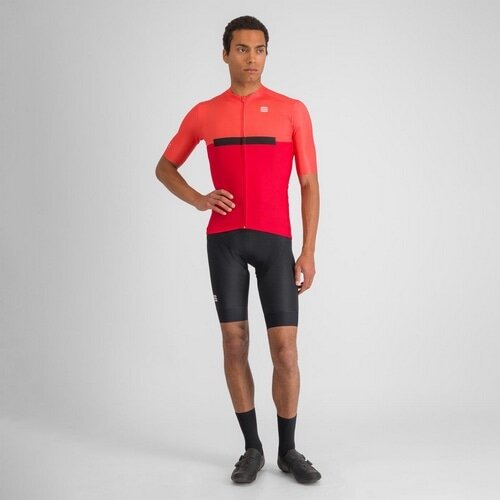 SPORTFUL ( スポルトフル ) 半袖ジャージ PISTA JERSEY ( ピスタ ジャージ ) ポンペルモレッド XXL