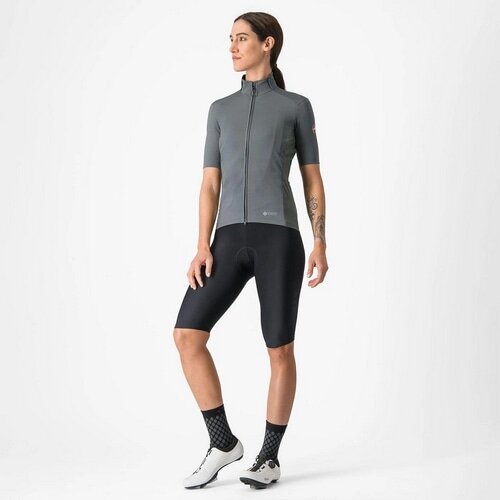 CASTELLI ( カステリ ) 半袖ジャージ PERFETTO RoS 2W WIND JERSEY ( ペルフェット RoS 2 ウィメンズ ウィンド ジャージ ) アーバングレー S レディース