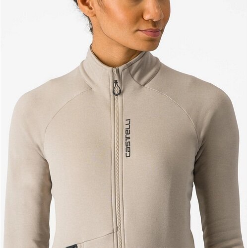CASTELLI ( カステリ ) 長袖ジャージ UNLIMITED TRAIL 2 W JERSEY ( アンリミテッド トレイル 2 ウィメンズ ジャージ ) クレイ S レディース