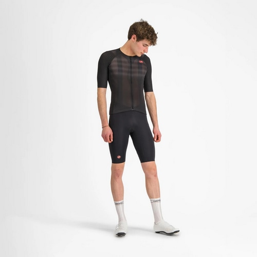 CASTELLI ( カステリ ) 半袖ジャージ AERO RACE 8S JERSEY ( エアロレース 8S ジャージ ) ブラック S