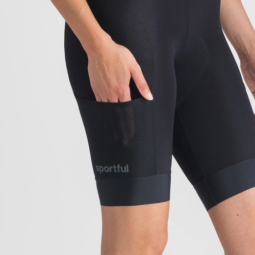 SPORTFUL ( スポルトフル ) ビブショーツ SUPERGIARA 2 W BIBSHORT ( スーパーギアラ 2 ウィメンズ ビブショーツ ) ブラック S レディース