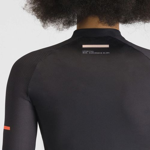 SPORTFUL ( スポルトフル ) 半袖ジャージ SUPERNOVA W JERSEY ( スーパーノヴァ ウィメンズ ジャージ ) ブラック S レディース