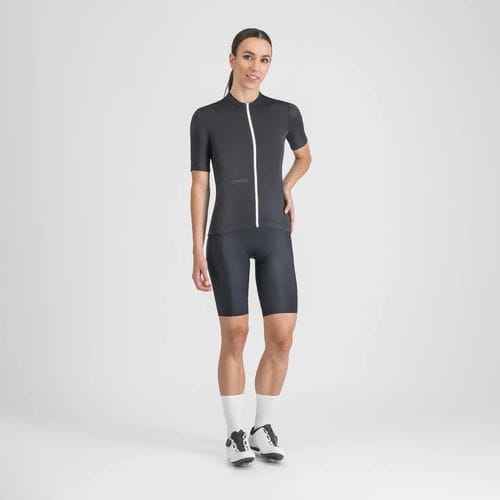 SPORTFUL ( スポルトフル ) 半袖ジャージ CLASSIC W JERSEY ( クラシック ウィメンズ ジャージ ) ブラック S レディース