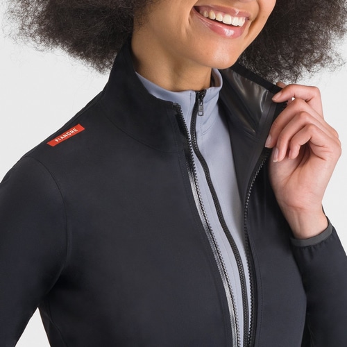 SPORTFUL ( �X�|���g�t�� ) �W���P�b�g FIANDRE W AQUA JACKET ( �t�B�A���h�� �E�B�����Y �A�N�A �W���P�b�g ) �u���b�N S ���f�B�[�X