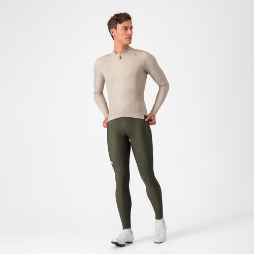 CASTELLI ( �J�X�e�� ) �����W���[�W ESPRESSO THERMAL JERSEY ( �G�X�v���b�\ �T�[�}�� �W���[�W ) �N���C/�_�[�N�O���[ XL